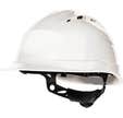 CASQUE DE CHANTIER VENTILÉ BLANC - SERRAGE ROTOR® DELTAPLUS