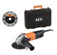 Meuleuse 800 W 125 mm en coffret avec 1 disque offert - WS8-125SK AEG