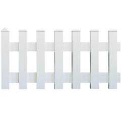 Poteau PVC blanc L.2400 x 80 x 80 mm 8