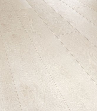 Revetement De Sol Stratifie 8mm Chrome Decor Chene Blanc Davos