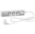 Multiprise 3 prises 2P+T + 2USB 1,5 m - SCHNEIDER ELECTRIC
