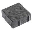 Pavé gris anthracite Lavardin, L.15 x l.15 x Ep.6 cm, le m²
