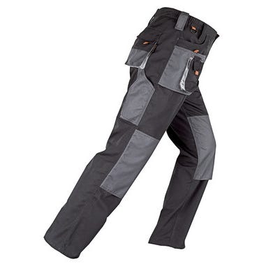 Pantalon de travail Noir/Gris T.M Smart - KAPRIOL 3