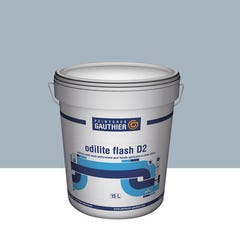 Peinture façade D2 acrylique mat teintée en machine bleu massy CH 12F51 15 L Odilite flash - GAUTHIER 1
