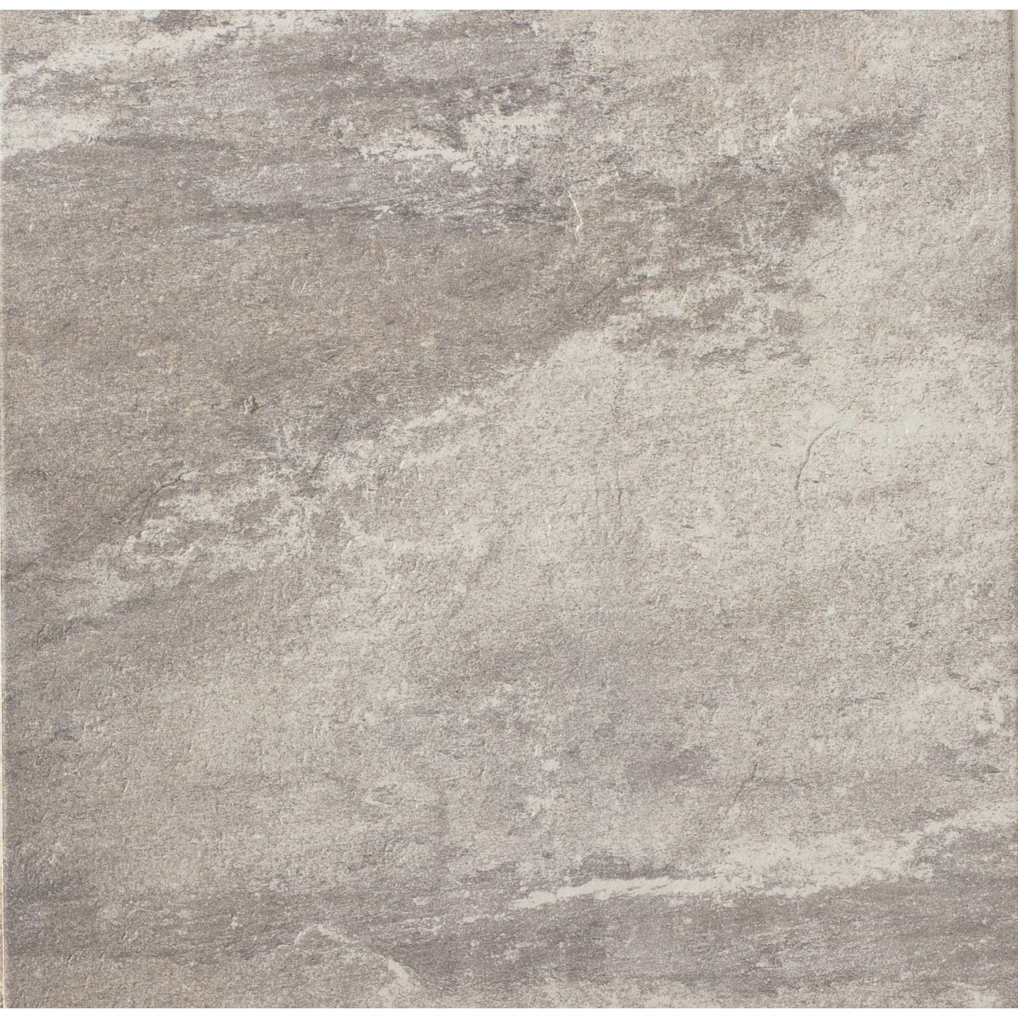 Carrelage sol extérieur effet pierre l.45 x L.45 cm - Vesuvio Acier 0