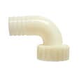 EMBOUT CANNELE NYLON COUDE D30