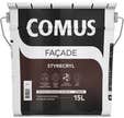 Peinture façade acrylique D2 COMUS Styrecryl Blanc 15L