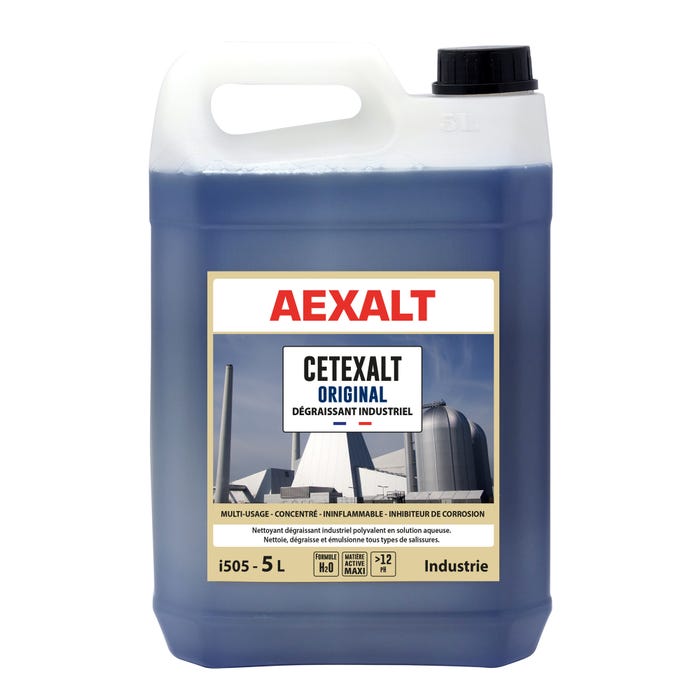 Nettoyant dégraissant industriel polyvalent 5 L Cetexalt - AEXALT 0