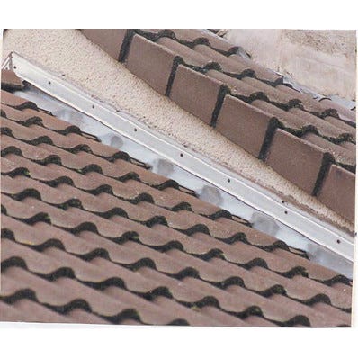 Solin Zinc Mastic Avec Bavette En Plomb L 160 X Ep 0 65 Mm Long 2 M Scover Bricoman