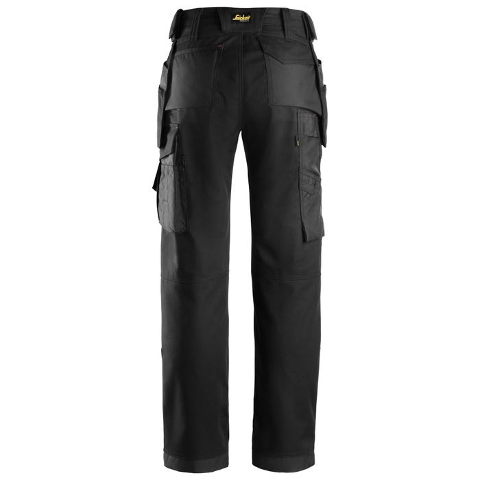 Pantalon de travail noir T.46 Canvas+ - SNCIKERS 1