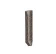 Angle rentrant natural à talon anthracite l.2,5 x L.10 cm Elba