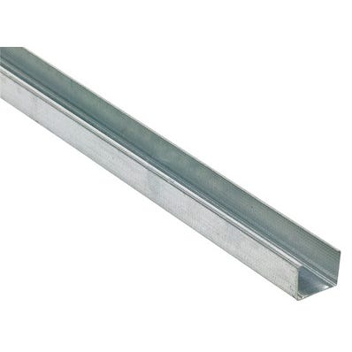 Montant métallique 48/35 mm Long.2,50 m NF - ISOLPRO 3
