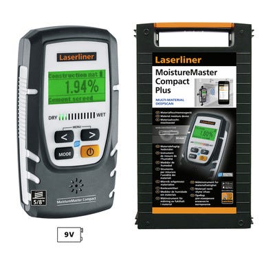 Testeur d'humidité MoistureMaster Compact Plus - LASERLINER 5