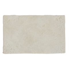 Sol intérieur blanc effet pierre l.33 x L.50 cm Abbazie 0