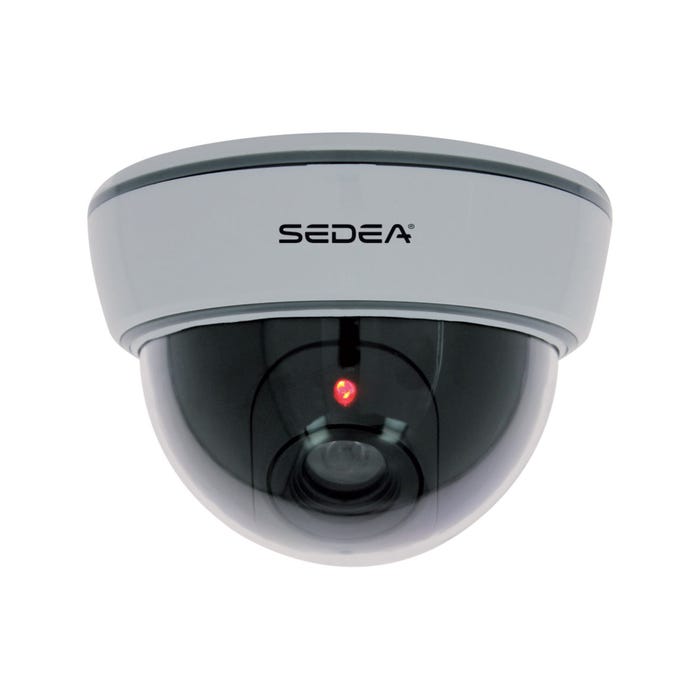 Caméra de surveillance factice type dôme avec Led clignotante - SEDEA - 550980 0