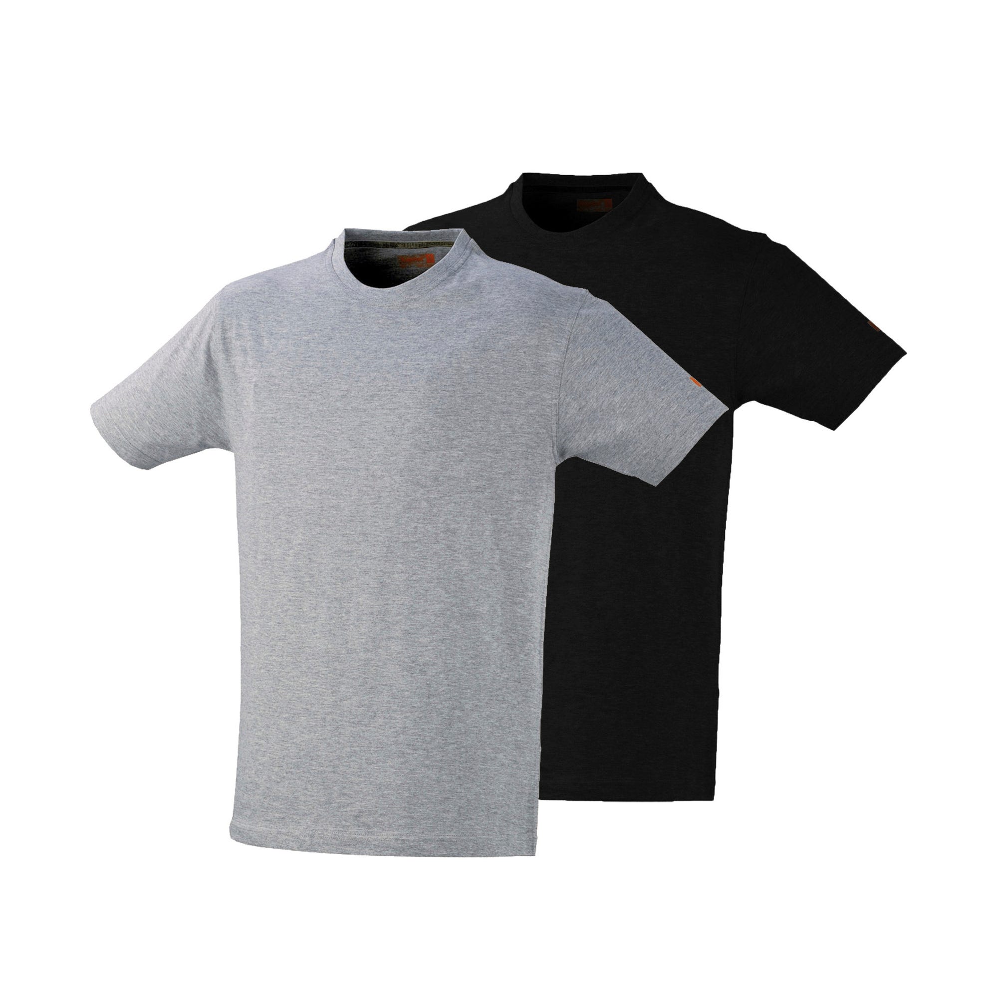 Lot de 2 T-shirt gris / noir T.XL - KAPRIOL 0