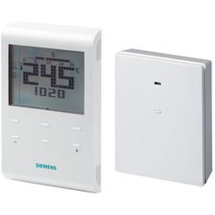Thermostat d'ambiance programmable sans fil pour fil pilote RDE 100 - SIEMENS 1