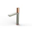 MITIGEUR LAVABO HAUT OR ROSE EXIL
