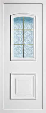 Porte D Entree Pvc Georgian H215xl90 Droit Bricoman