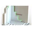 Panneau mural avec mousse H.242 x L.122 cm Tech' - AKW