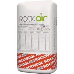 Laine de roche à souffler Rockair 2 lambda 44 R = 7 pour Ep.315 mm 20 kg - ROCKWOOL 3