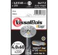 Vis agglo ttap 4x60 torx20 filetage partiel 200 pcs