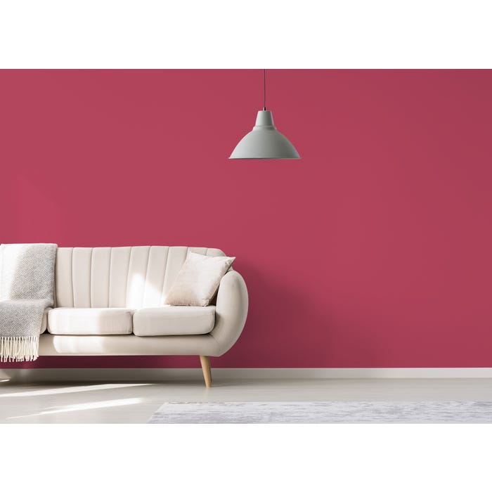 Peinture intérieure satin rose rumba teintée en machine 10L HPO - MOSAIK 3