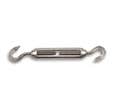 Tendeur 2 crochets inox 75 kg pour câble Diam.8 mm