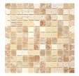Mosaïque de verre beige mix l.31,1 x L.31,1 cm Stone