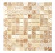 Mosaïque de verre beige mix l.31,1 x L.31,1 cm Stone