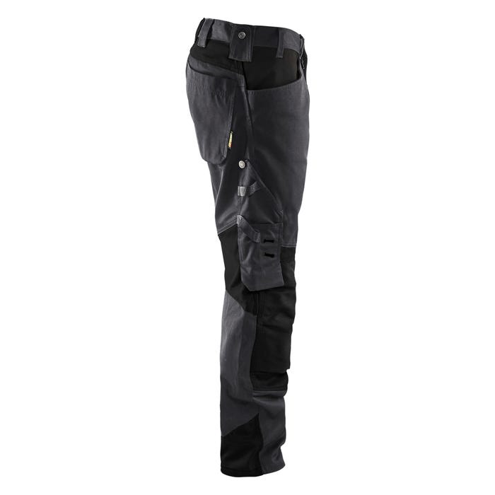 Pantalon artisan 1556 Gris/Noir T46 3