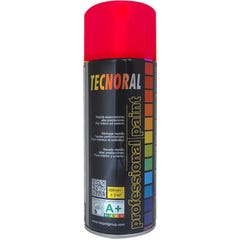 Peinture aérosol rouge 400 ml - TECNORAL  0
