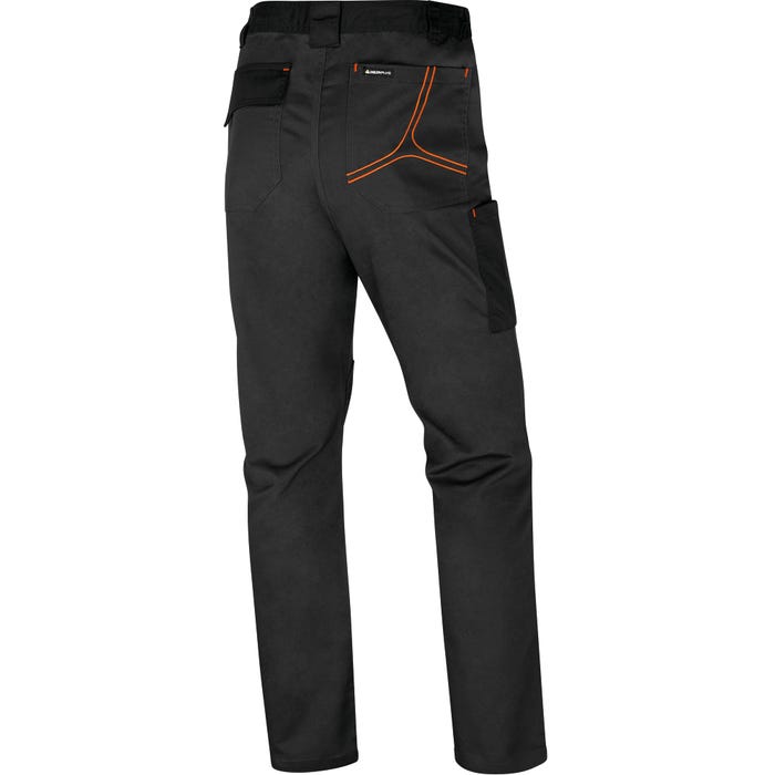 Pantalon de travail Gris/Orange T.L MACH2 - DELTA PLUS 0