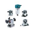 Affleureuse défonceuse multifonction 710w + 4 bases de fraisage + Makpac - RT0700CX3J MAKITA