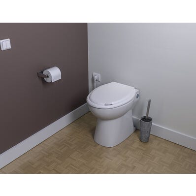 WC à poser avec broyeur intégré Turbo Broyeur ❘ Bricoman