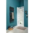Porte de douche pivotante l.80 x H.190 x Ep.0,06 cm X1