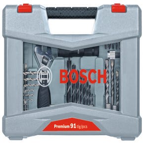 Coffret Bosch V-Line perçage et vissage 91 pièces - Forets et mèches -  Achat & prix