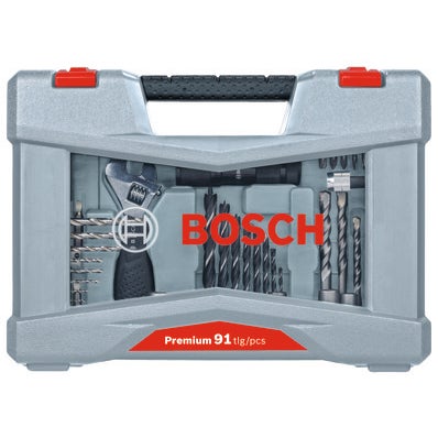 Coffret 91 pcs forets +embouts vissage X-Line Premium BOSCH 1