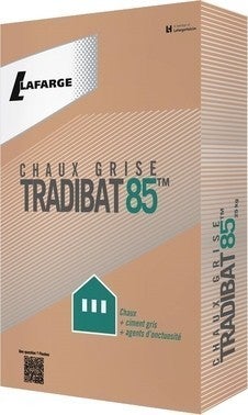 Chaux Hydraulique Grise 25 Kg Lafarge Bricoman