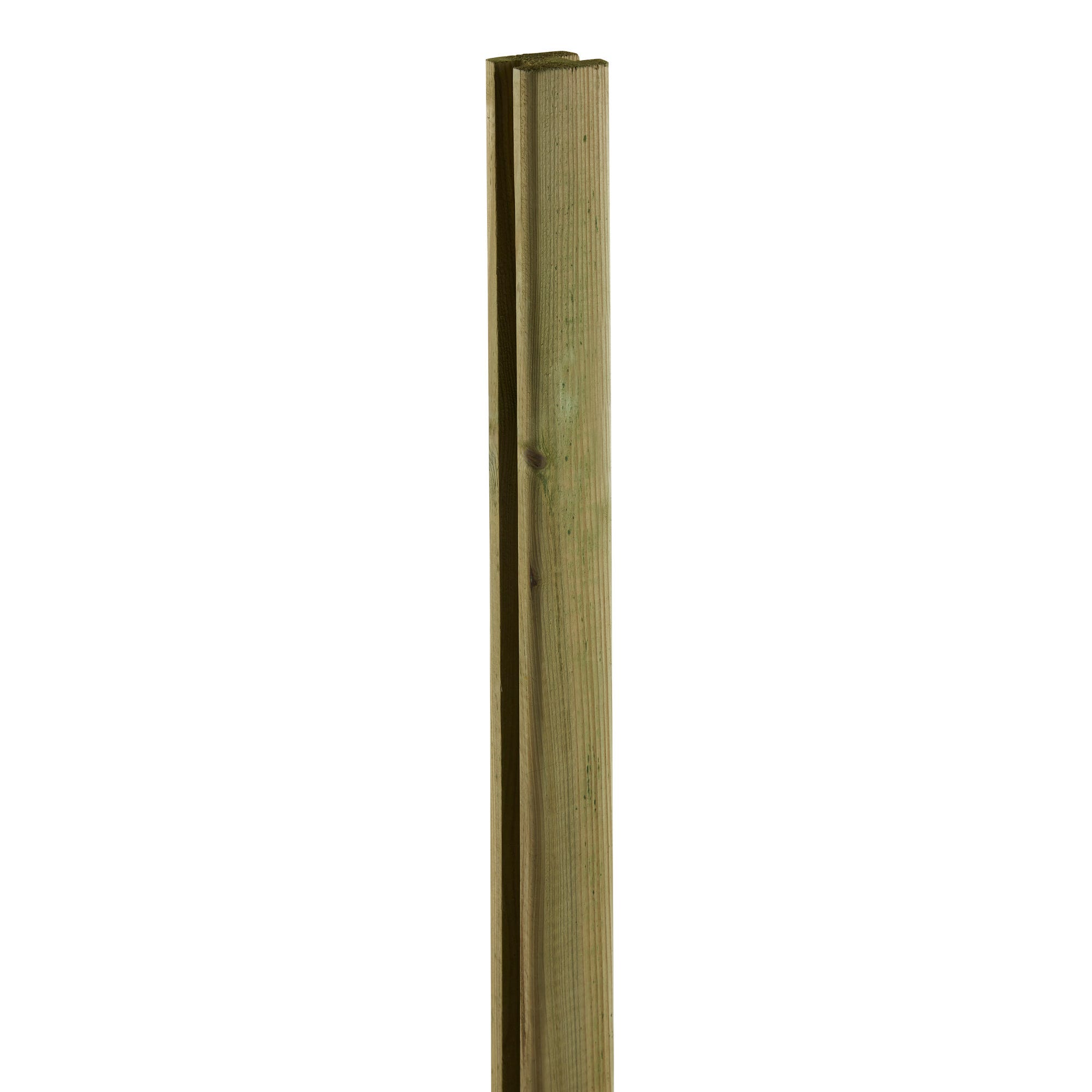 Poteau intermédiare pin classe 3 7 x 7 cm Haut.180 cm 1