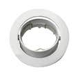ANNEAU ENCA ORIEN METAL BLANC