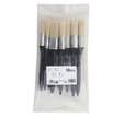 LOT DE 10 BROSSES PLATES 13/25/38/50 MM
