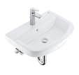 Lavabo BAU céramique 55 + mitigeur Start Edge S