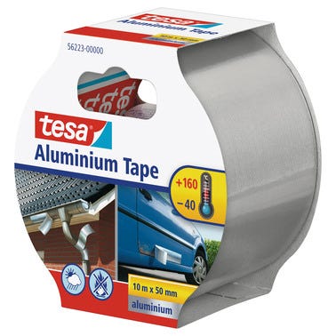 Adhésif de réparation en aluminium 10 m x 50 mm - TESA 0