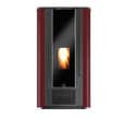 Poêle à granules PUNTO ERMETICA 14 kW bordeaux UNICAL