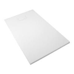 Receveur de douche extra plat ONYX 80 x 80 cm effet pierre blanc ONYX - AKW 1