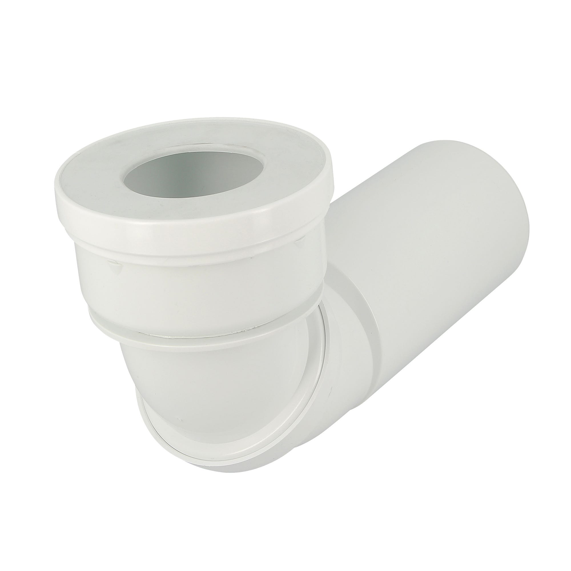 Pipe wc longue rigide orientable d100 nicoll 0