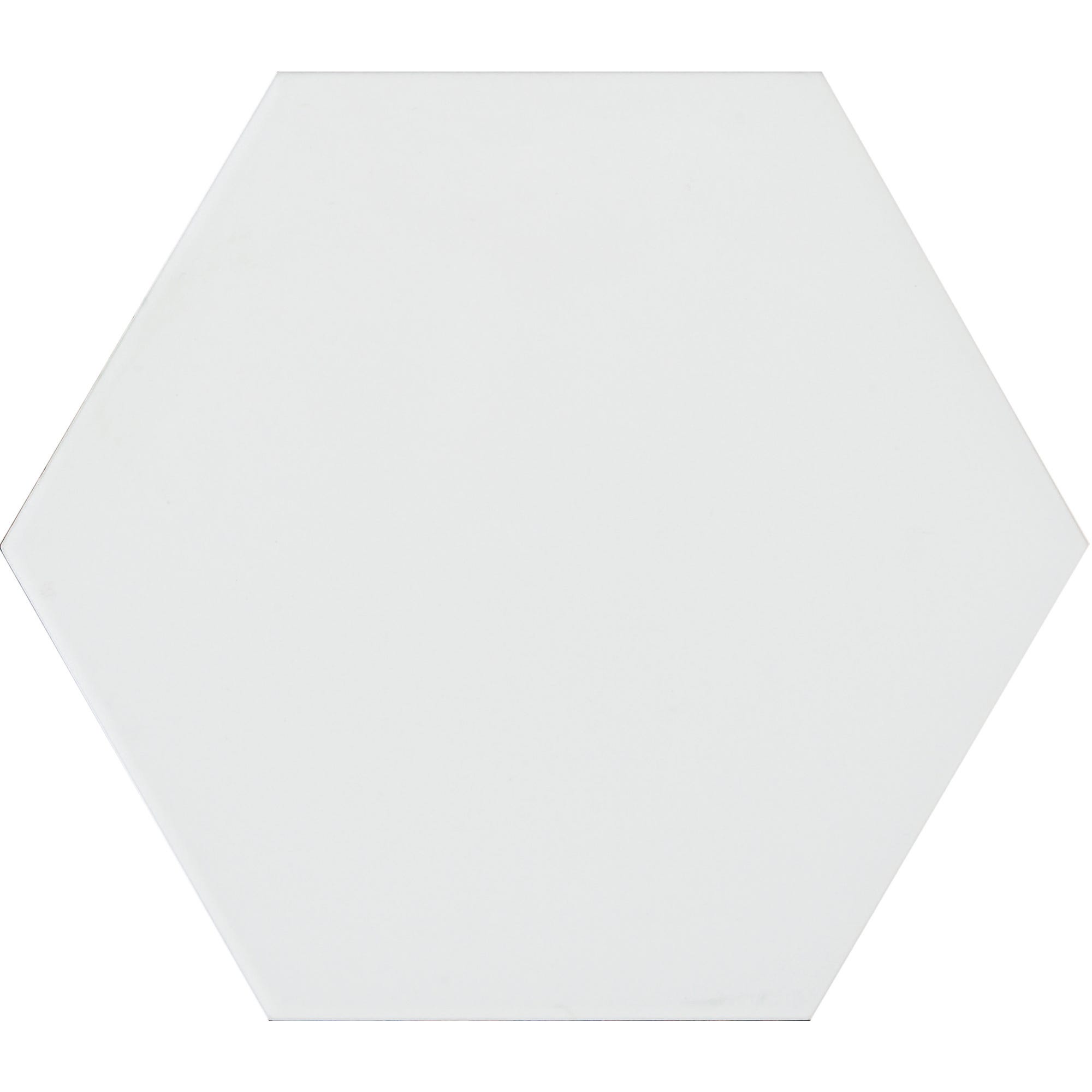 Carrelage sol intérieur effet marbre 19,8x22,8 cm - FLAT WHITE 0