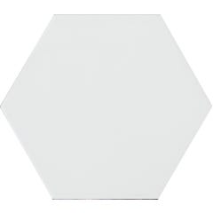 Carrelage sol intérieur effet marbre 19,8x22,8 cm - FLAT WHITE 0