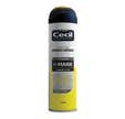 Peinture aérosol de marquage temporaire longue durée jaune 500 ml - CECIL PRO